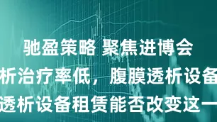 驰盈策略 聚焦进博会｜中国透析治疗率低，腹膜透析设备租赁能否改变这一困境