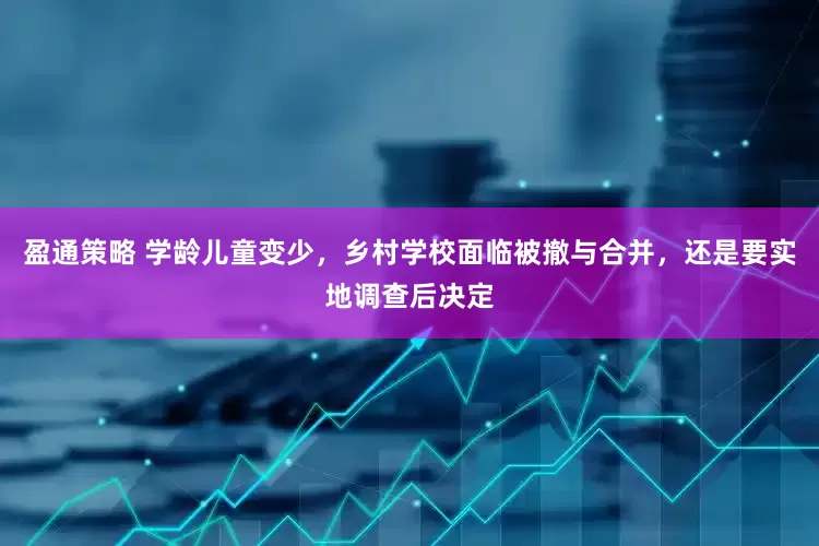盈通策略 学龄儿童变少，乡村学校面临被撤与合并，还是要实地调查后决定